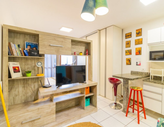 Imagem Apartamento com 1 Quarto à Venda, 27 m² em Centro - Curitiba Imagem Apartamento com 1 Quarto à Venda, 27 m² em Centro - Curitiba