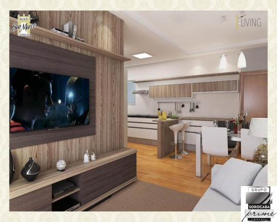 Imagem Apartamento com 2 Quartos à Venda, 61 m² em Parque Campolim - Sorocaba