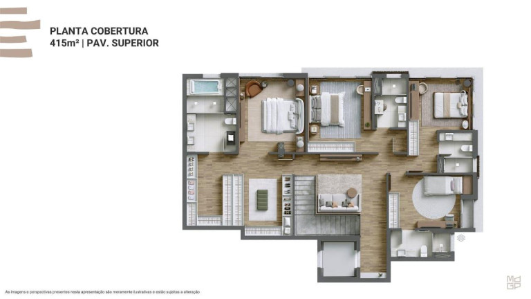 Imagem Apartamento com 3 Quartos à Venda, 218 m² em Cabral - Curitiba