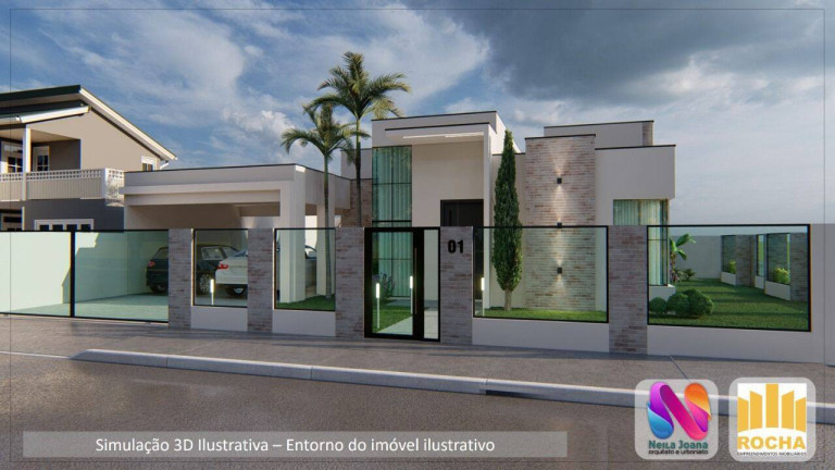 Imagem Casa com 2 Quartos à Venda, 71 m² em Dom Geraldo - Tijucas Imagem Casa com 2 Quartos à Venda, 71 m² em Dom Geraldo - Tijucas