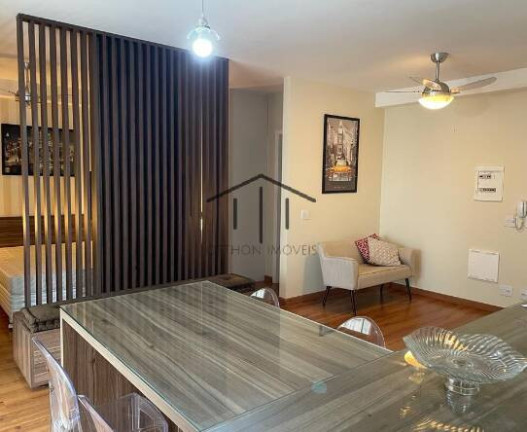 Imagem Apartamento com 1 Quarto para Alugar, 50 m² em Sítio Tamboré Alphaville - Barueri