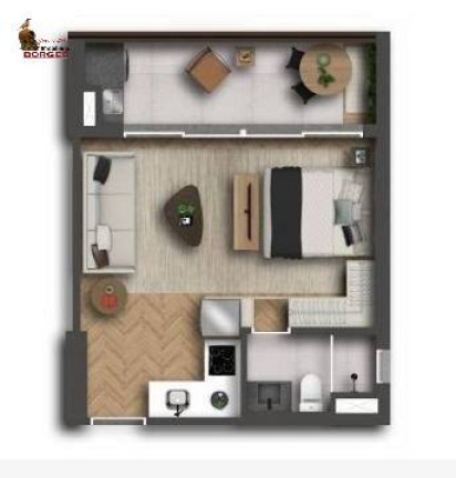 Imagem Apartamento com 1 Quarto à Venda, 39 m² em Paraíso - São Paulo Imagem Apartamento com 1 Quarto à Venda, 39 m² em Paraíso - São Paulo