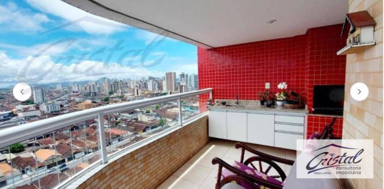 Apartamento com 2 Quartos à Venda, 85 m² em Ocian - Praia Grande