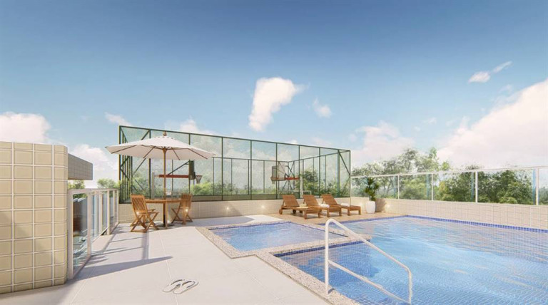 Imagem Apartamento com 2 Quartos à Venda, 74 m² em Aviação - Praia Grande