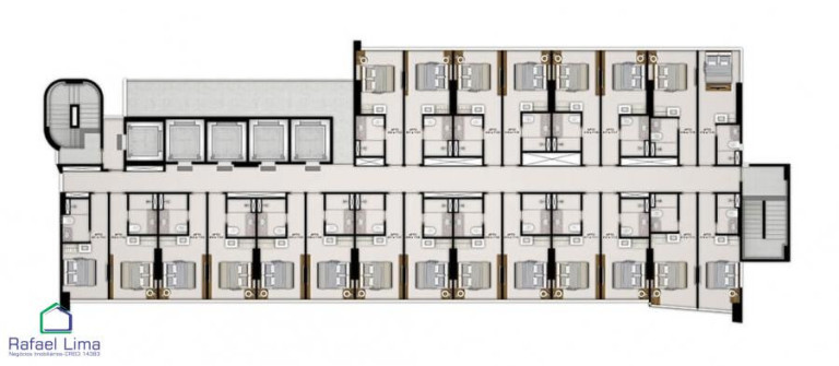 Apartamento com 1 Quarto à Venda, 18 m² em Boa Viagem - Recife