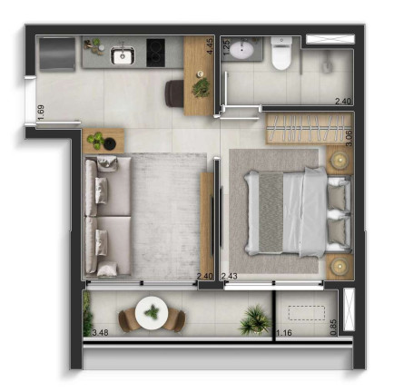Imagem Apartamento com 2 Quartos à Venda, 76 m² em Bela Vista - São Paulo