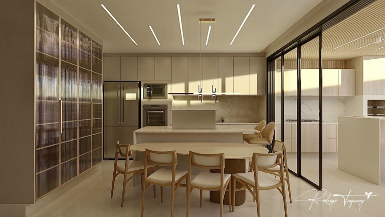 Imagem Casa de Condomínio com 3 Quartos à Venda, 196 m² em Parque Amazônia - Goiânia
