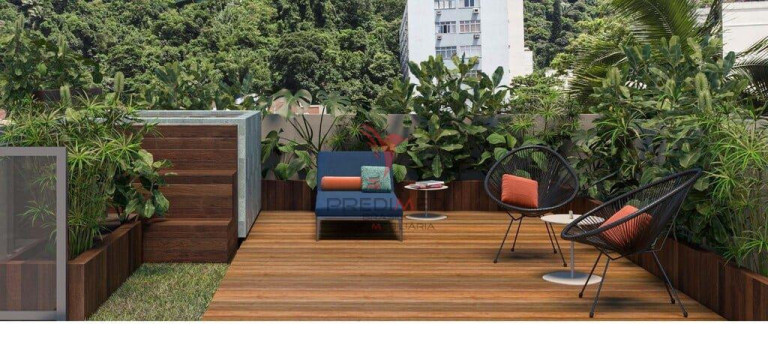 Imagem Cobertura com 1 Quarto à Venda, 78 m² em Humaitá - Rio De Janeiro