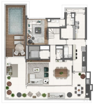Imagem Apartamento com 4 Quartos à Venda, 211 m² em Campo Belo - São Paulo Imagem Apartamento com 4 Quartos à Venda, 211 m² em Campo Belo - São Paulo