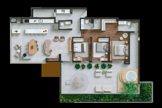 Imagem Apartamento com 2 Quartos à Venda, 130 m² em Portão - Curitiba Imagem Apartamento com 2 Quartos à Venda, 130 m² em Portão - Curitiba