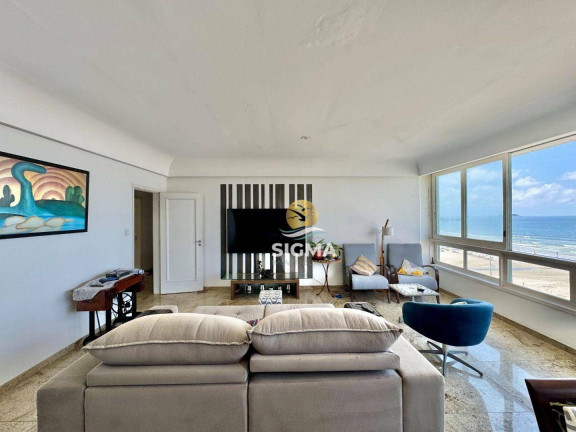 Imagem Apartamento com 3 Quartos à Venda ou Locação, 190 m² em Pitangueiras - Guarujá