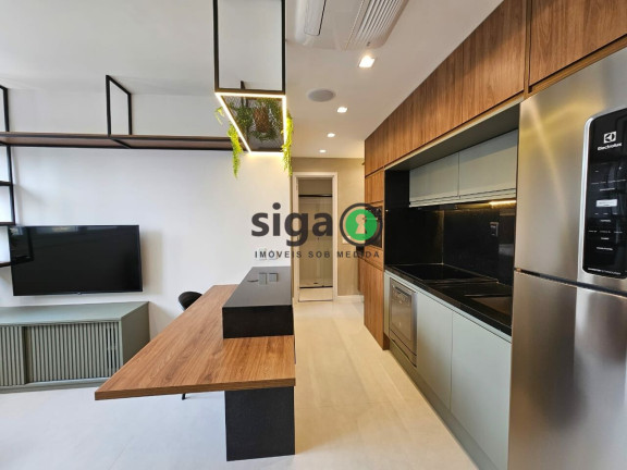 Imagem Apartamento com 1 Quarto para Alugar, 38 m² em Brooklin - São Paulo Imagem Apartamento com 1 Quarto para Alugar, 38 m² em Brooklin - São Paulo