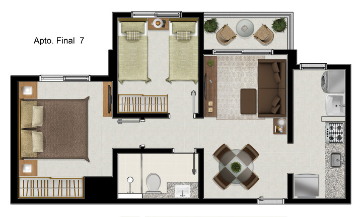 Imagem Imóvel com 2 Quartos à Venda, 47 m² em Ipiranga - Ribeirão Preto Imagem Imóvel com 2 Quartos à Venda, 47 m² em Ipiranga - Ribeirão Preto