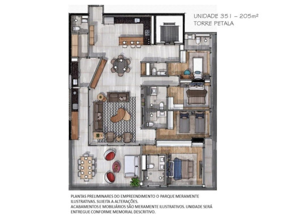 Imagem Apartamento com 4 Quartos à Venda, 197 m² em Brooklin Paulista - São Paulo Imagem Apartamento com 4 Quartos à Venda, 197 m² em Brooklin Paulista - São Paulo