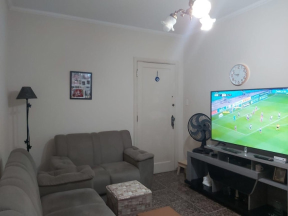 Apartamento com 2 Quartos à Venda, 93 m² em Gonzaga - Santos