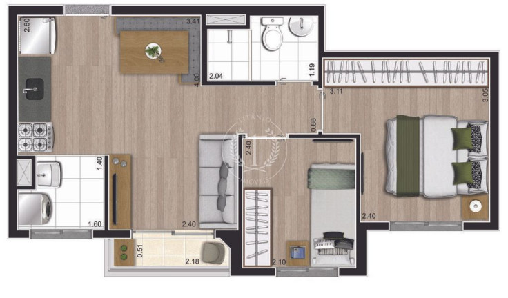 Imagem Apartamento com 2 Quartos à Venda, 37 m² em Jardim Mirante - São Paulo Imagem Apartamento com 2 Quartos à Venda, 37 m² em Jardim Mirante - São Paulo