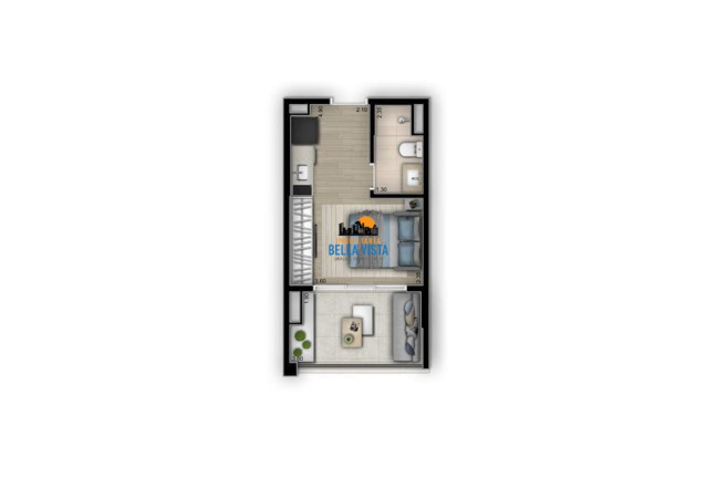 Imagem Apartamento com 1 Quarto à Venda, em Vila Clementino - São Paulo Imagem Apartamento com 1 Quarto à Venda, em Vila Clementino - São Paulo