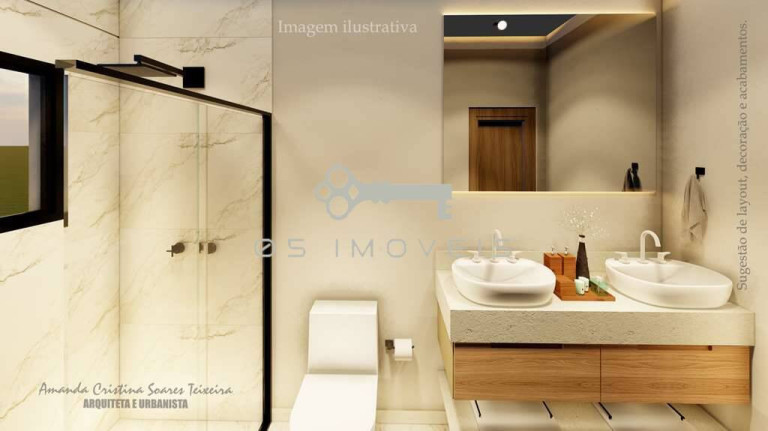 Imagem Casa de Condomínio com 3 Quartos à Venda,  em Residencial Dos Lagos - Cotia