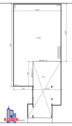 Ponto Comercial à Venda, 1.328 m² em Cerqueira César - São Paulo