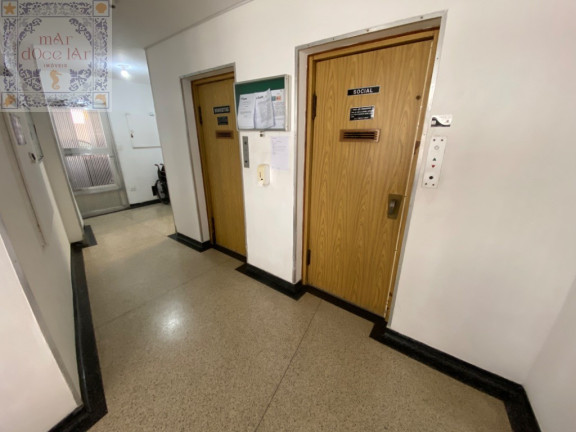 Imagem Apartamento com 1 Quarto à Venda, 43 m² em José Menino - Santos