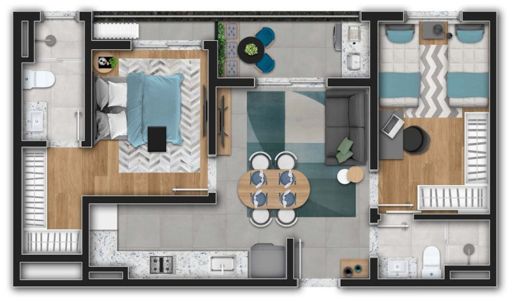 Imagem Apartamento com 2 Quartos à Venda, 95 m² em Centro - Sorocaba