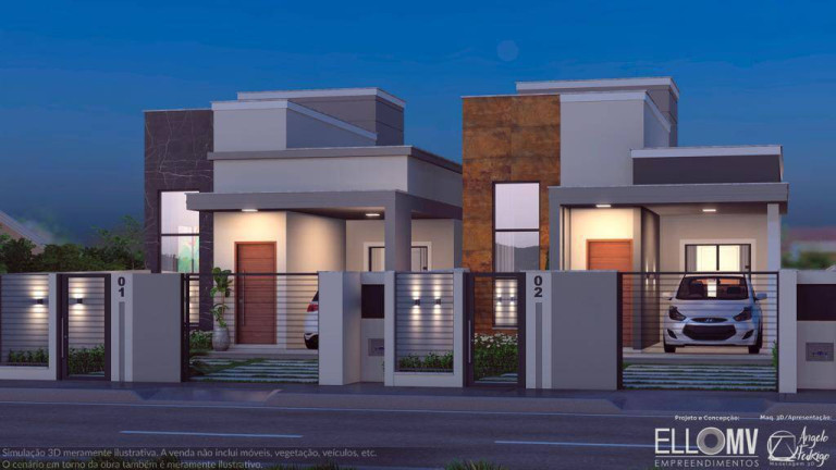 Casa com 2 Quartos à Venda, 76 m² em Bosque Da Mata - Tijucas