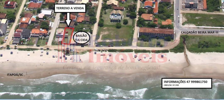 Imagem Terreno à Venda, 337 m² em Paese - Itapoá