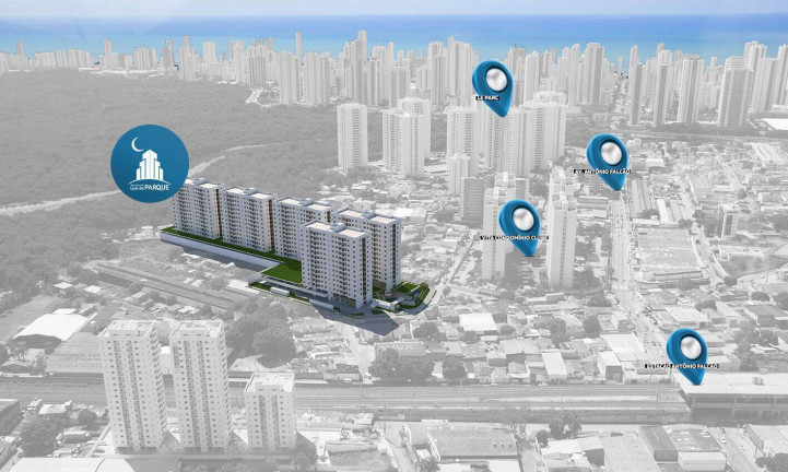 Apartamento com 3 Quartos à Venda, 53 m² em Imbiribeira - Recife