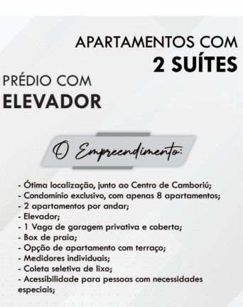 Imagem Apartamento com 2 Quartos à Venda, 80 m² em Areias - Camboriú