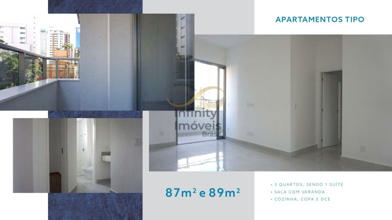 Imagem Apartamento com 3 Quartos à Venda, 89 m² em Lourdes - Belo Horizonte