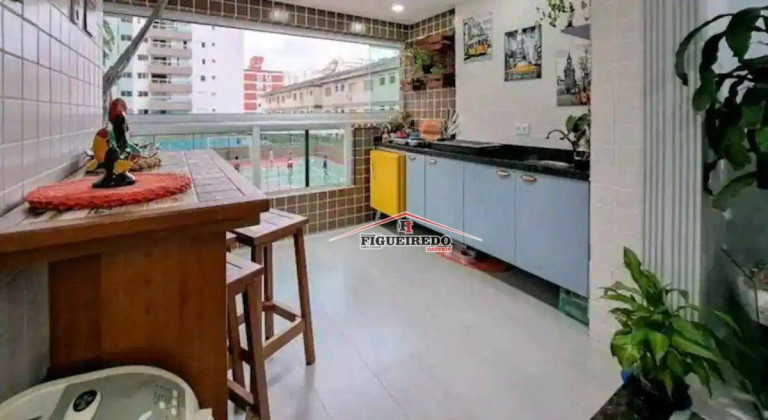 Imagem Apartamento com 2 Quartos à Venda, 74 m² em Canto Do Forte - Praia Grande