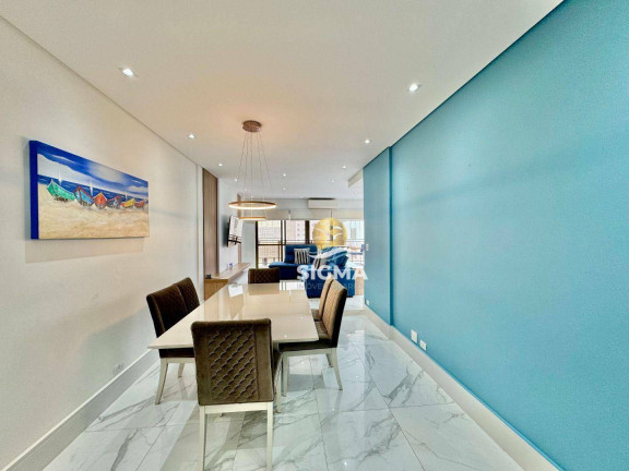 Apartamento com 3 Quartos à Venda, 109 m² em Pitangueiras - Guarujá