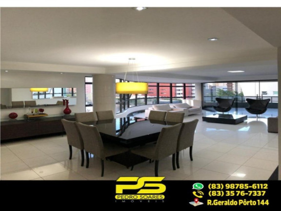 Imagem Apartamento com 4 Quartos à Venda, 318 m² em Manaíra - João Pessoa
