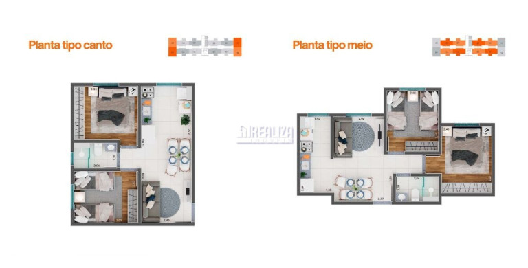 Imagem Apartamento com 2 Quartos à Venda, 41 m² em Amoroso Costa - Uberaba Imagem Apartamento com 2 Quartos à Venda, 41 m² em Amoroso Costa - Uberaba
