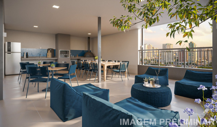 Imagem Apartamento com 1 Quarto à Venda, 33 m² em Vila Guilhermina - São Paulo
