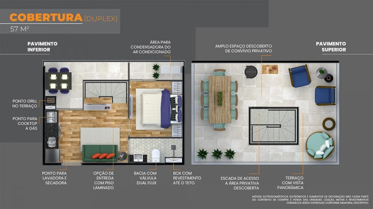 Imagem Cobertura com 2 Quartos à Venda, 31 m² em São Miguel - São Paulo
