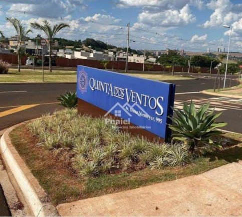 Terreno à Venda, 367 m² em Cond. Quinta Dos Ventos - Ribeirão Preto
