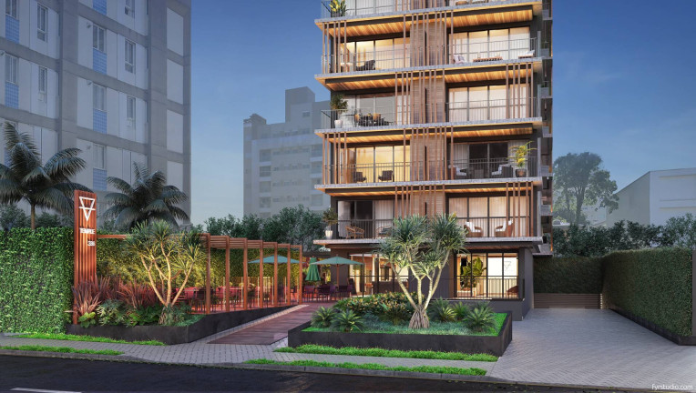 Imagem Apartamento com 1 Quarto à Venda, 34 m² em Batel - Curitiba