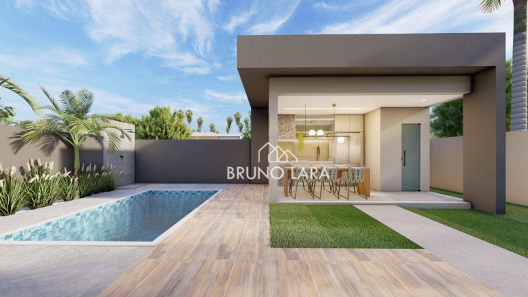 Imagem Casa com 3 Quartos à Venda, 150 m² em Condomínio Portal Do Igarapé  - Igarapé