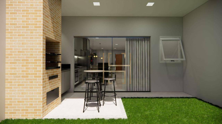 Imagem Casa com 3 Quartos à Venda, 114 m² em Planície Da Serra - Serra