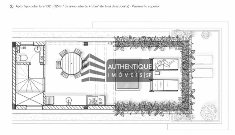 Imagem Apartamento com 2 Quartos à Venda, 107 m² em Itaim Bibi - São Paulo
