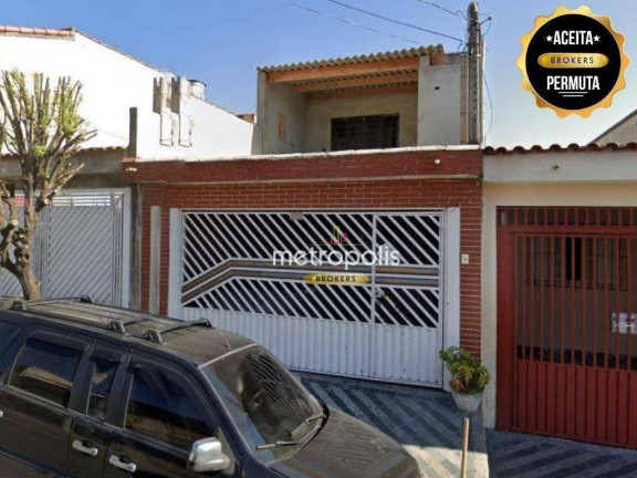 Sobrado com 3 Quartos à Venda, 180 m² em Jardim Marek - Santo André