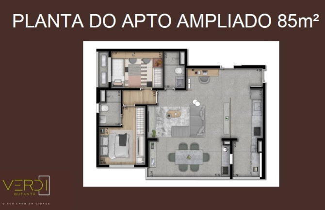 Imagem Apartamento com 3 Quartos à Venda, 85 m² em Butantã - São Paulo Imagem Apartamento com 3 Quartos à Venda, 85 m² em Butantã - São Paulo