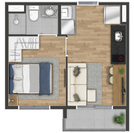 Imagem Apartamento com 1 Quarto à Venda, 26 m² em Pinheiros - São Paulo Imagem Apartamento com 1 Quarto à Venda, 26 m² em Pinheiros - São Paulo