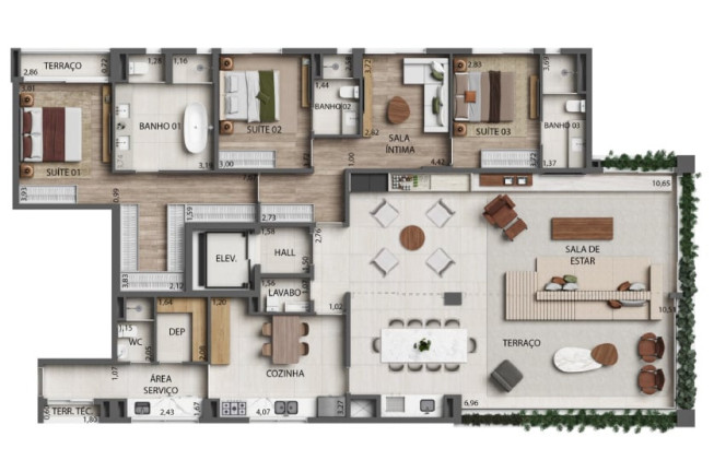 Imagem Cobertura com 3 Quartos à Venda, 354 m² em Moema - São Paulo