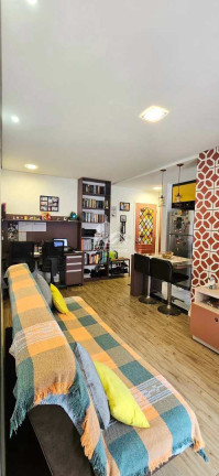 Imagem Apartamento com 1 Quarto à Venda, 50 m² em Vila Mathias - Santos