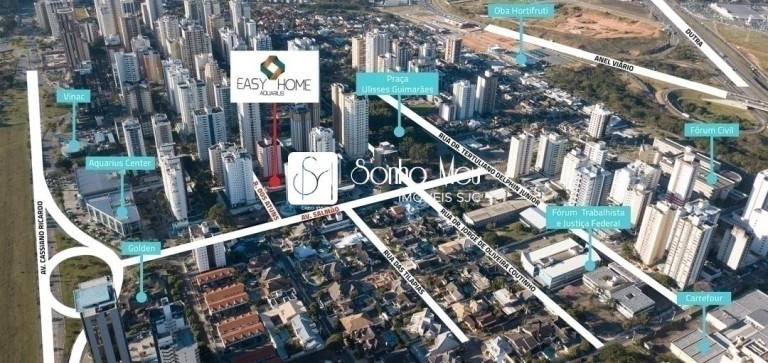 Imagem Apartamento com 2 Quartos à Venda, 75 m² em Parque Residencial Aquarius - São José Dos Campos Imagem Apartamento com 2 Quartos à Venda, 75 m² em Parque Residencial Aquarius - São José Dos Campos