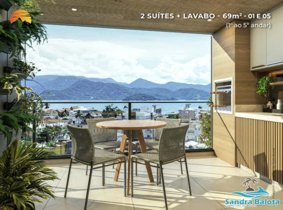 Apartamento com 1 Quarto à Venda, 35 m² em Itaguá - Ubatuba