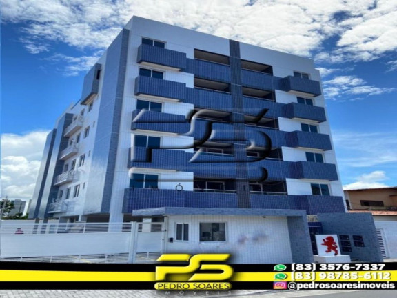 Apartamento com 2 Quartos à Venda, 49 m² em Jardim Cidade Universitária - João Pessoa