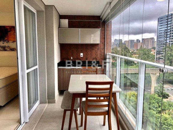 Imagem Apartamento com 1 Quarto para Alugar, 41 m² em Cidade Monções - São Paulo